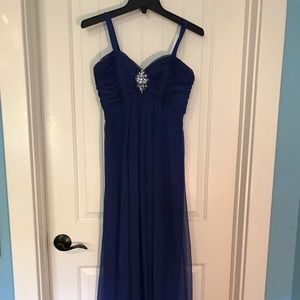 Royal blue prom dress!